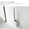 ウォール流せるトイレブラシホルダー プレート 石こうボード壁対応.|s3
